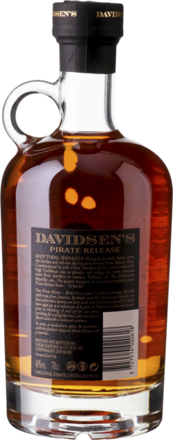 Davidsen's Pirate Release Rum, Blend 8 - Image 3